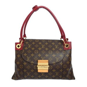 Louis Vuitton Monogram Leather Brown Olympe Tote Bag